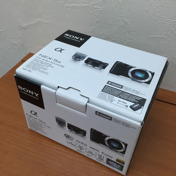 Sony NEX-5R 新品買取いたしました！！ - 冨田質店｜舞鶴 福知山 金・ブランド品買い取り質預かりならお任せ下さい。
