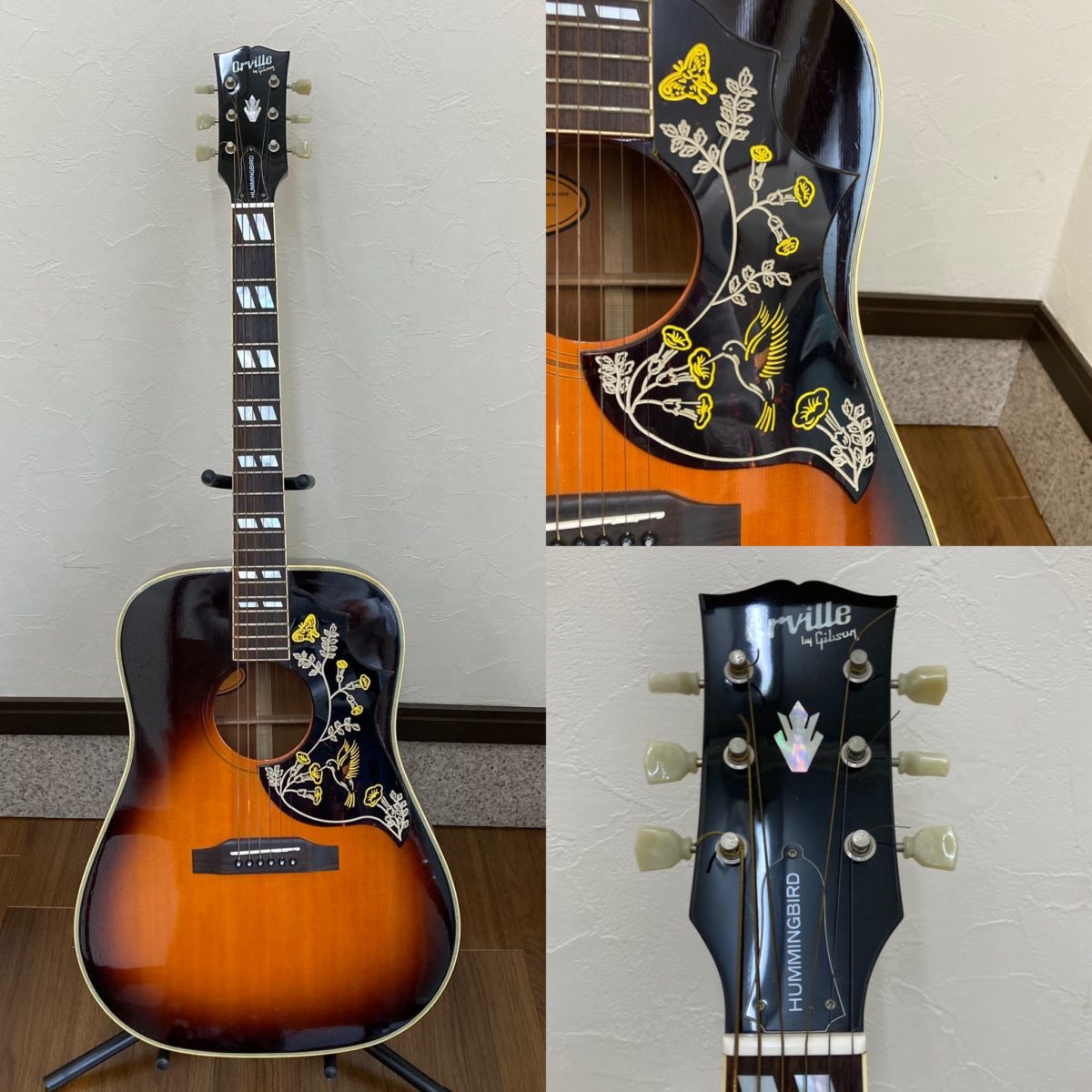 Orville by Gibson アコースティックギター ハミングバード - 冨田質店